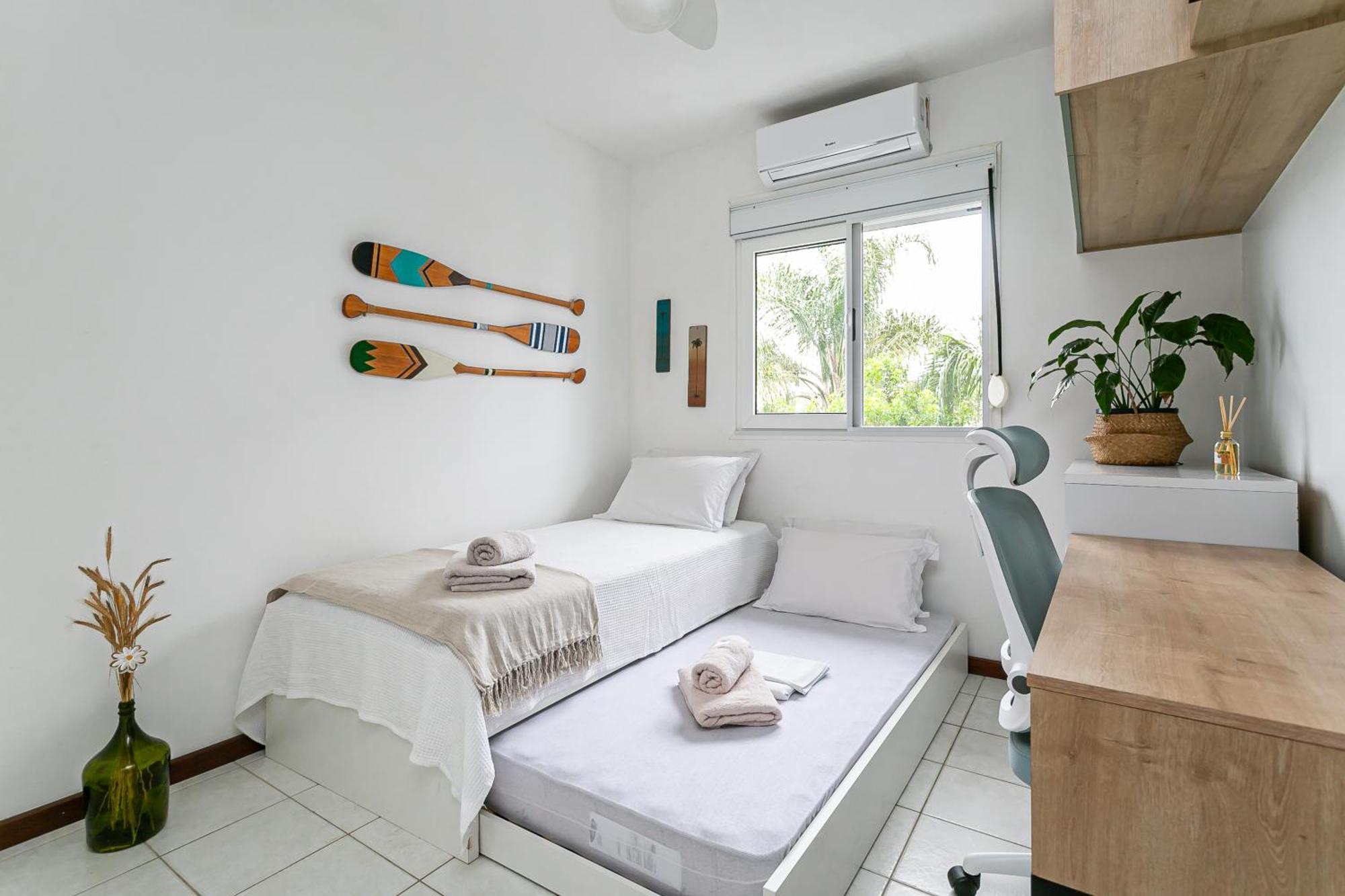 Apartamento Top No Novo Campeche, Completo, Luminoso, A 50 M Da Praia Florianópolis Zewnętrze zdjęcie