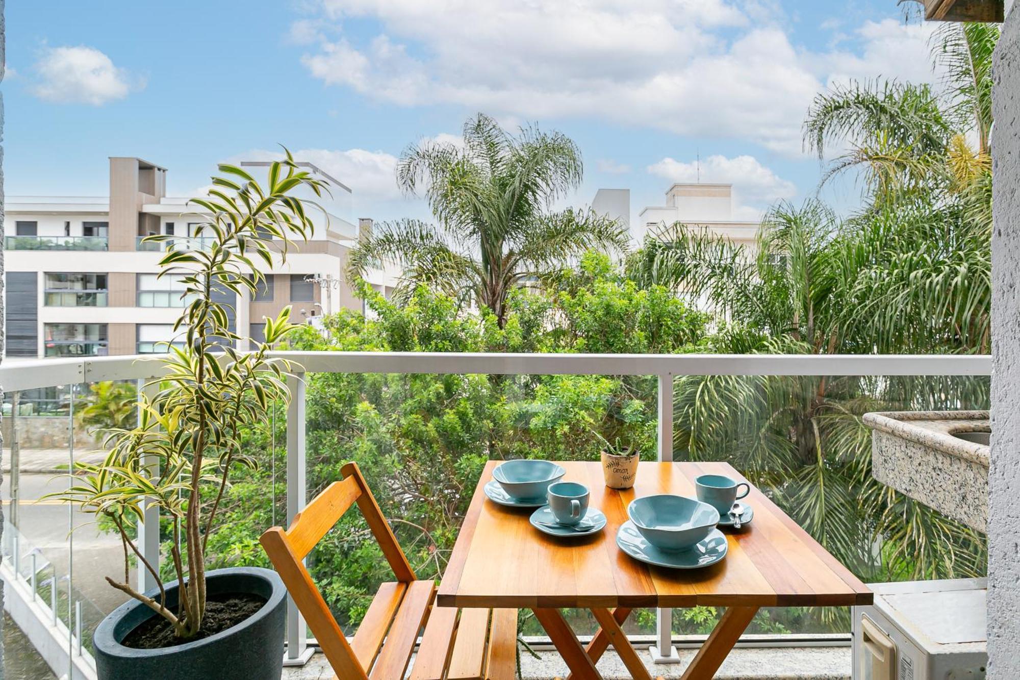 Apartamento Top No Novo Campeche, Completo, Luminoso, A 50 M Da Praia Florianópolis Zewnętrze zdjęcie
