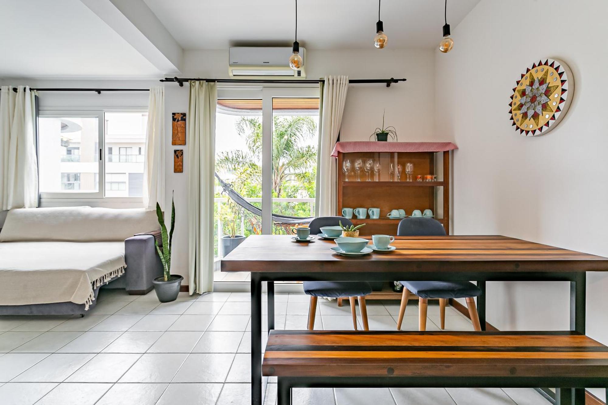 Apartamento Top No Novo Campeche, Completo, Luminoso, A 50 M Da Praia Florianópolis Zewnętrze zdjęcie