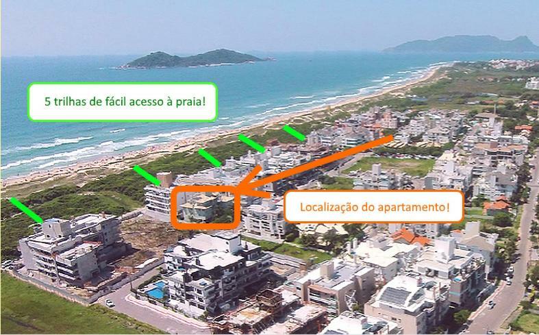 Apartamento Top No Novo Campeche, Completo, Luminoso, A 50 M Da Praia Florianópolis Zewnętrze zdjęcie